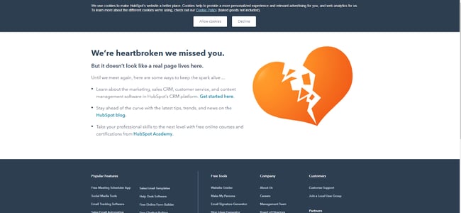 How to Optimize Your 404 Error Page for SEO & Conversions